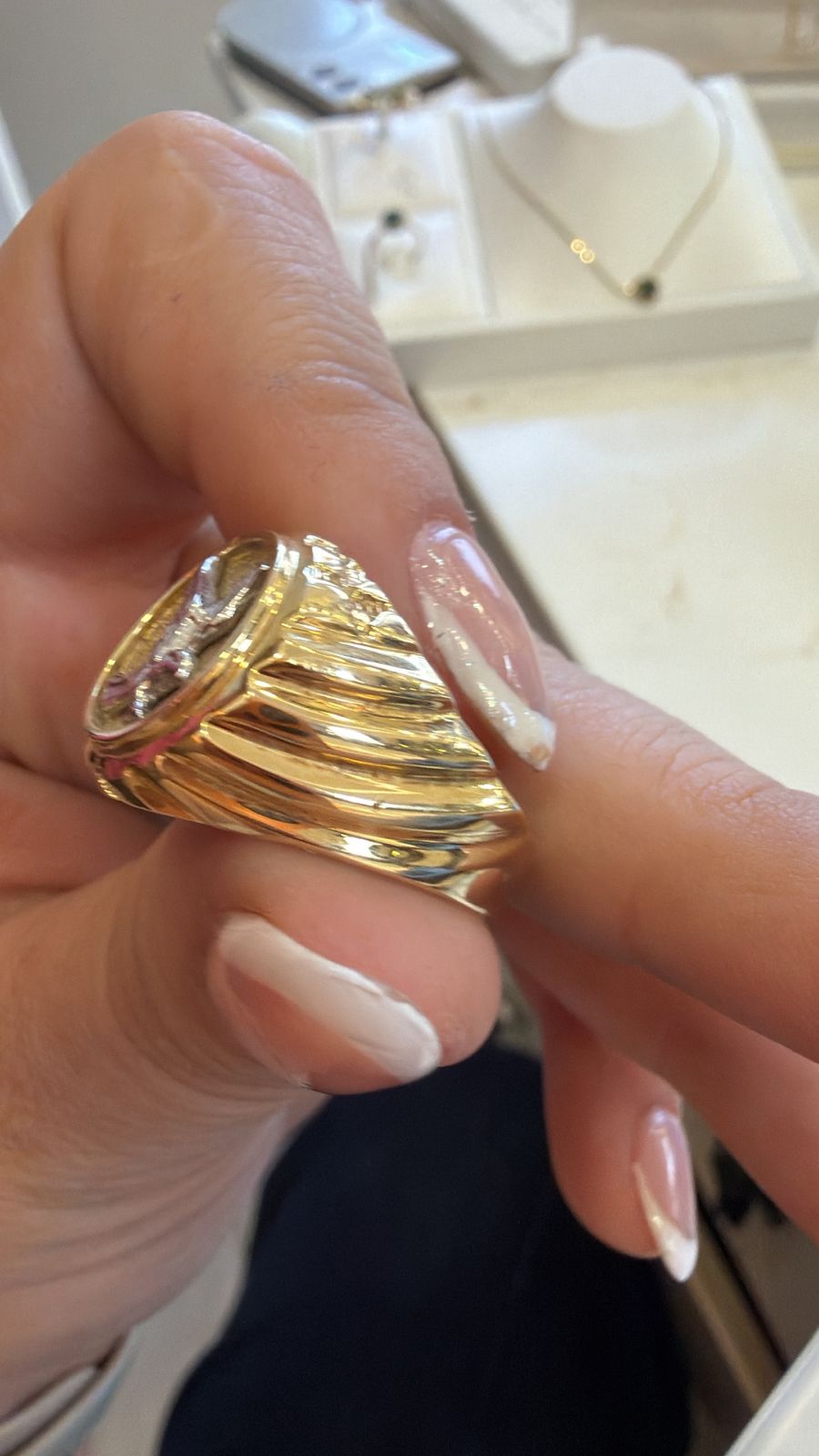 DUMMY - ANILLO DE AVE FENIX 14K 8.3G LK040